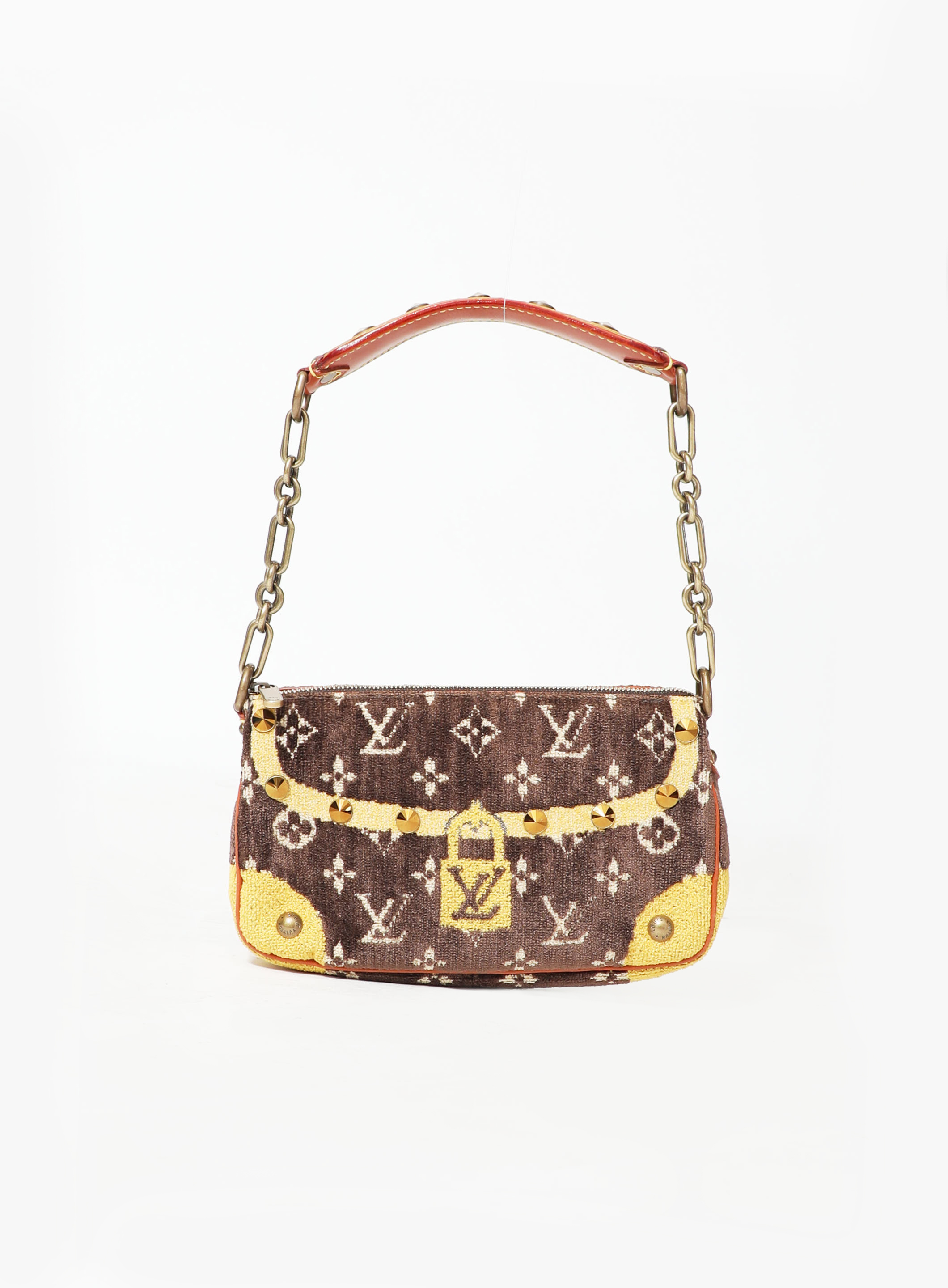 Louis Vuitton - Authenticated Pochette Trunk Handbag - Cloth Multicolour for Women, Never Worn, with Tag
