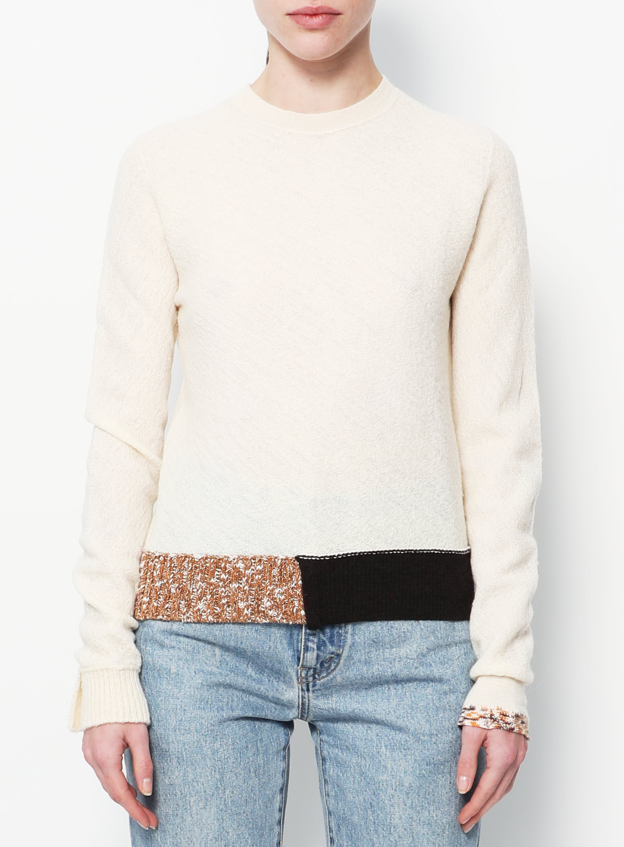 Louis Vuitton Tricolor Knit High Neck Pullover