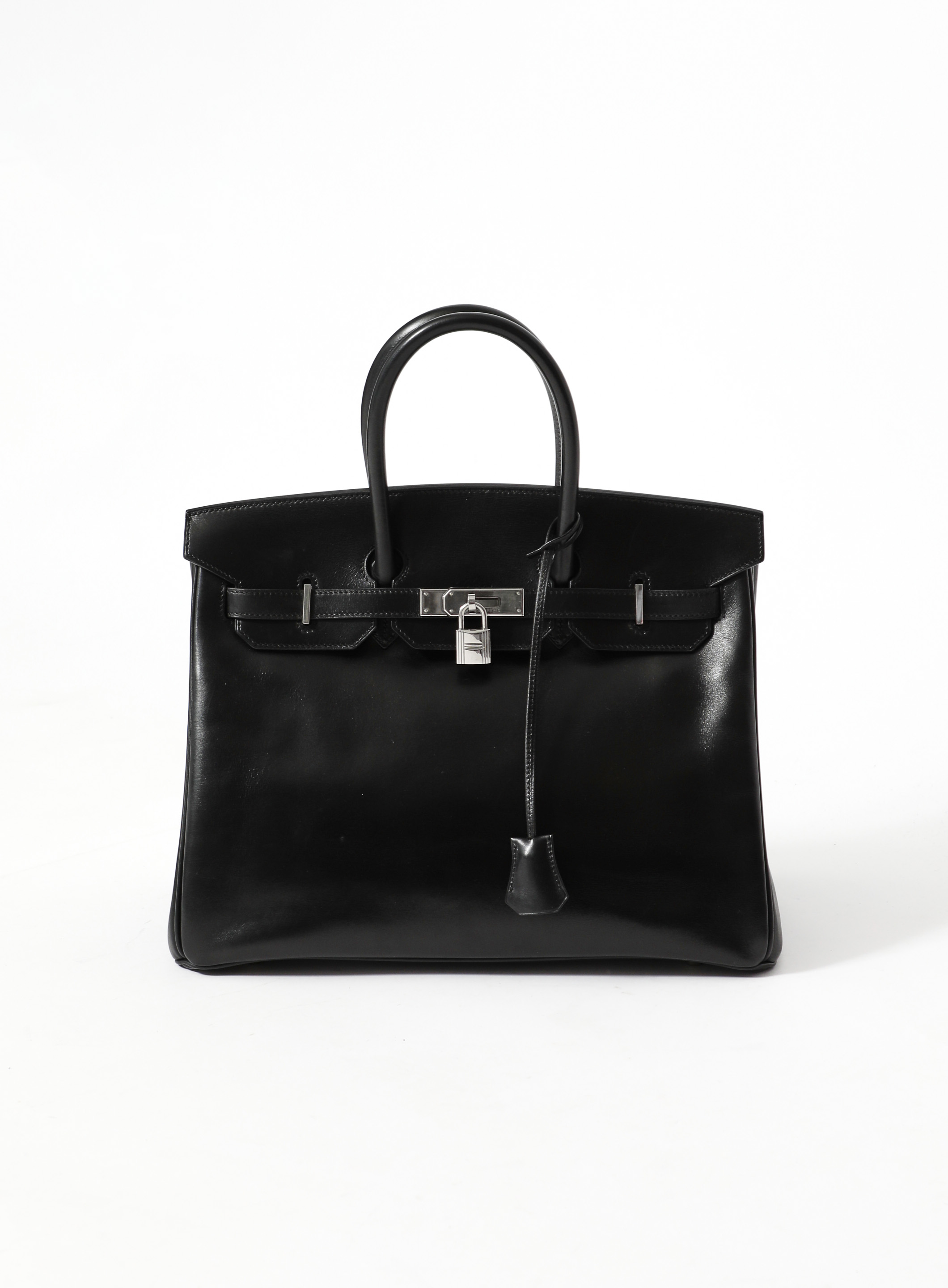 HERMES Birkin 40 in black box leather - VALOIS VINTAGE PARIS