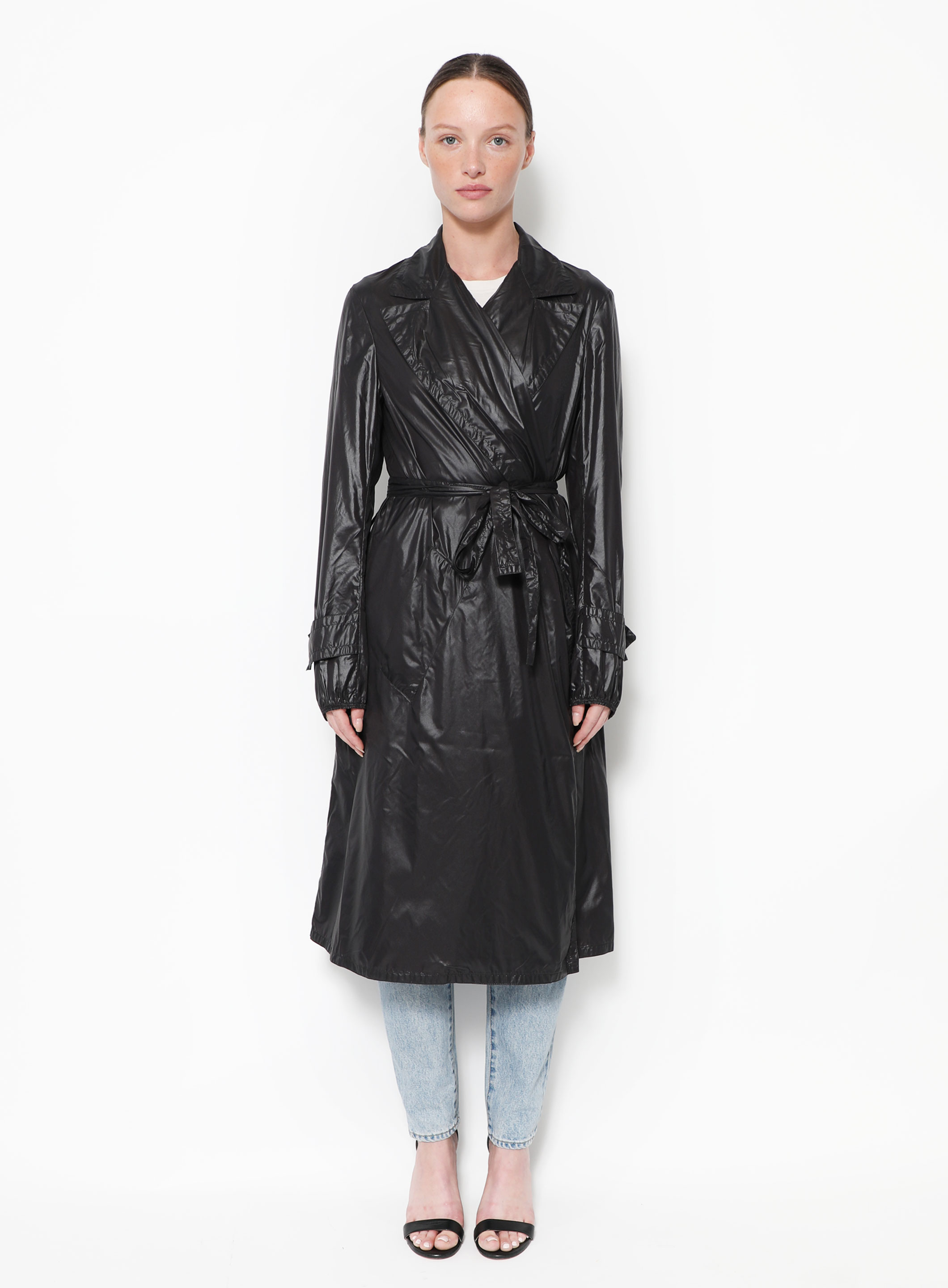Belted Nylon Trench | Authentic & Vintage | ReSEE