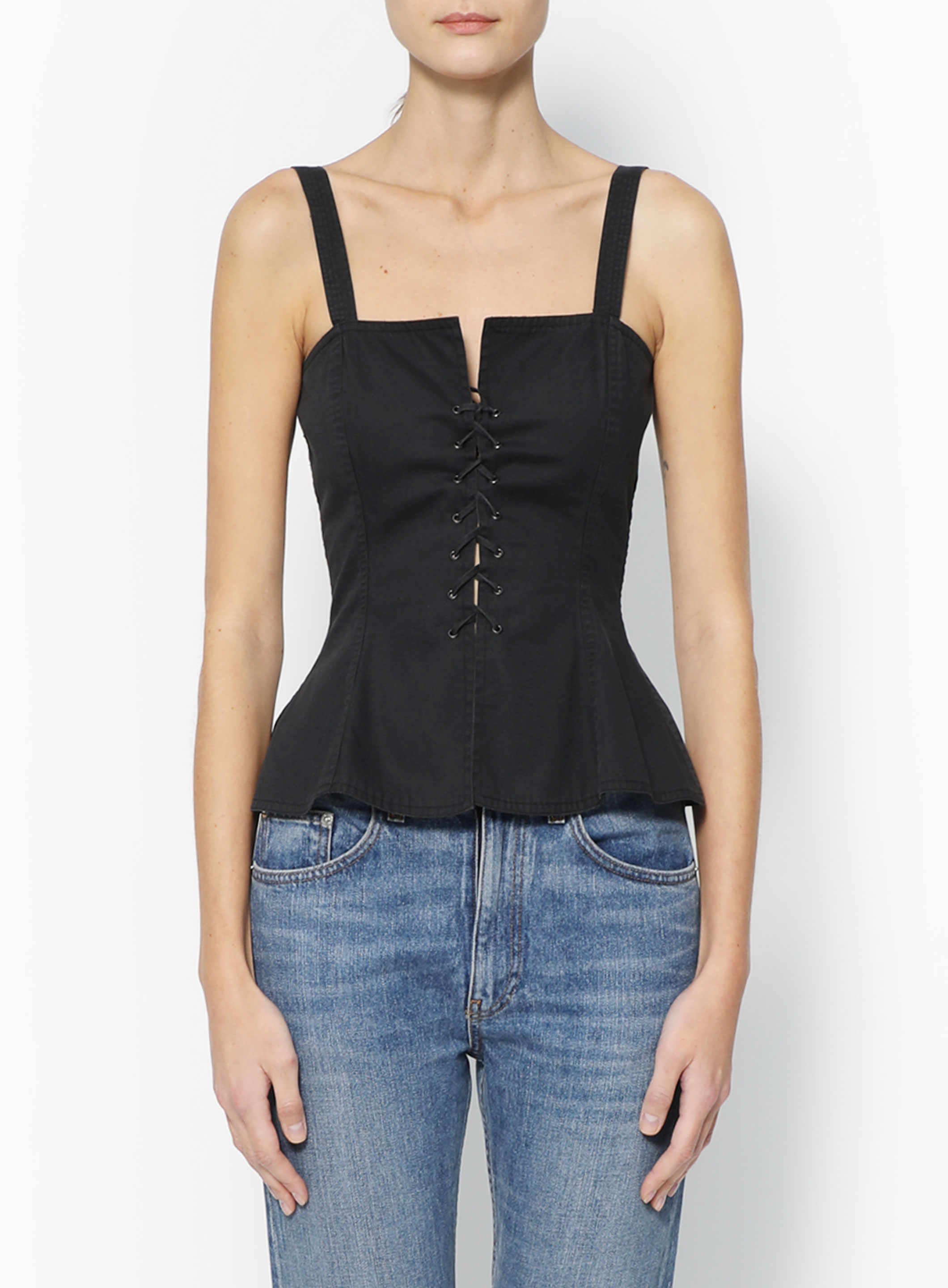 Tartan corset top – Ann.tique