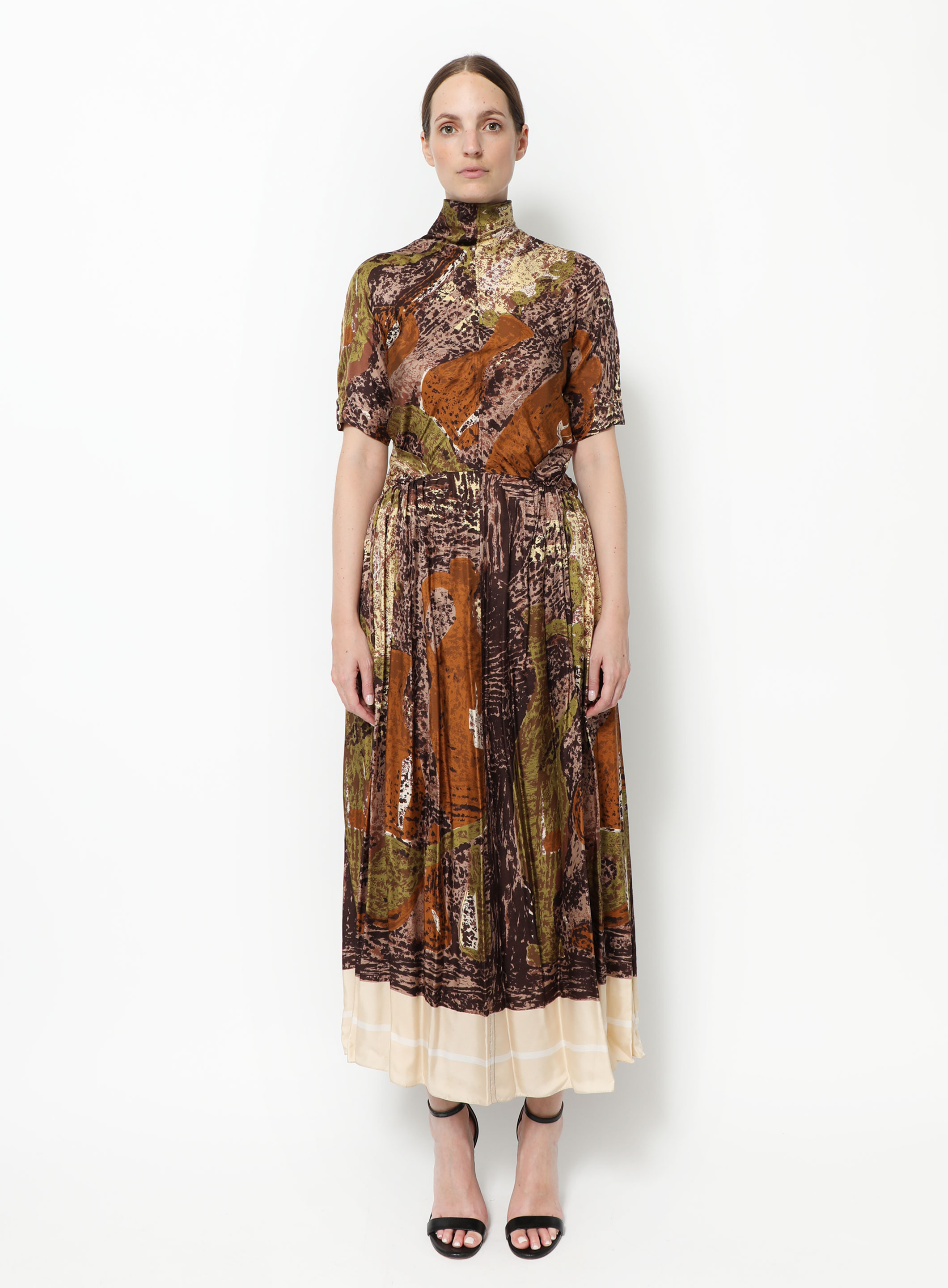 Louis Vuitton Authenticated Silk Dress