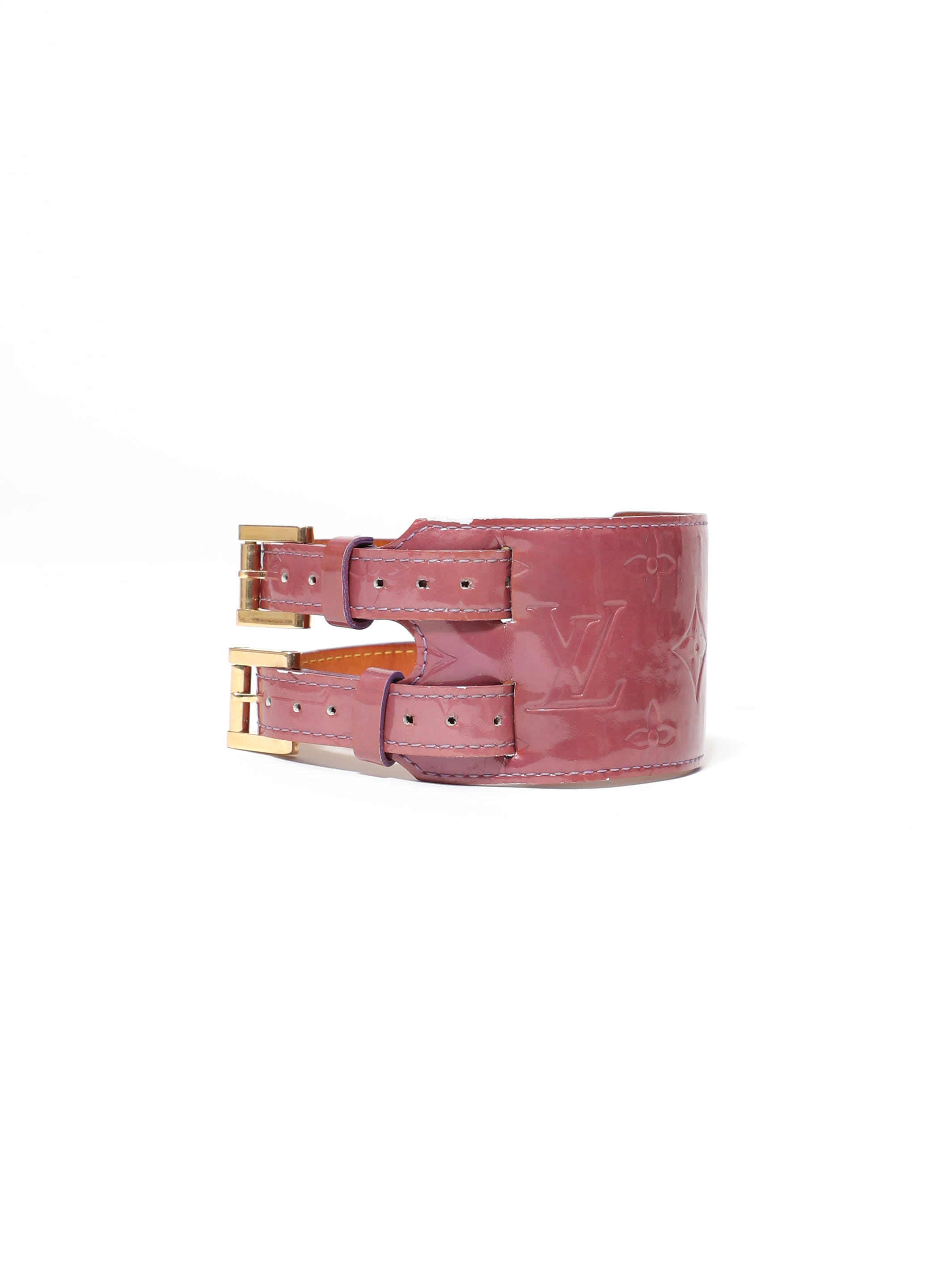 Louis Vuitton - Authenticated Bracelet - Leather Beige for Women, Very Good Condition