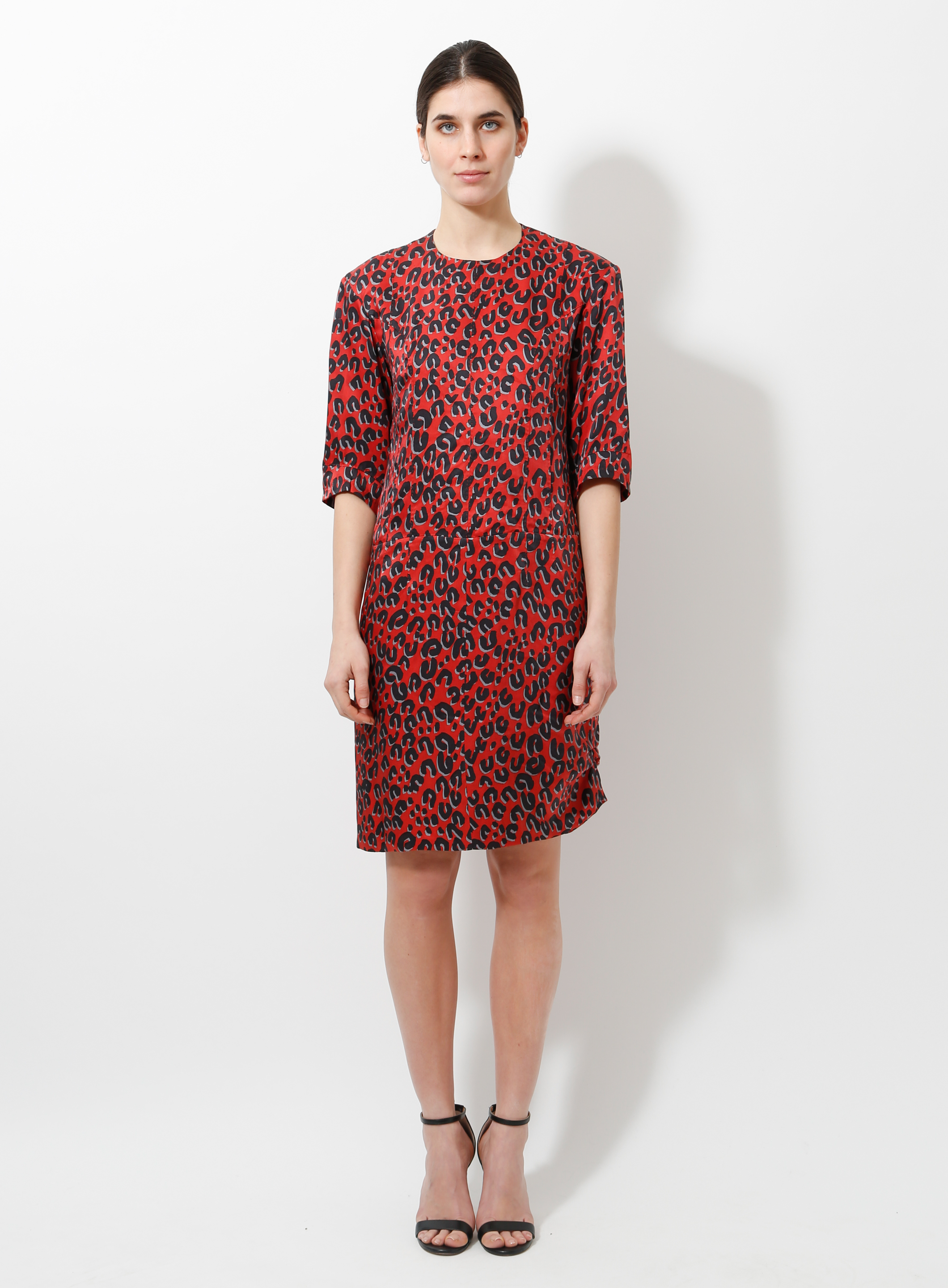 Louis Vuitton, Dresses, Louis Vuitton Stephen Sprouse Dress 38 Us 6 Dress  Leopard Animal Print W Belt
