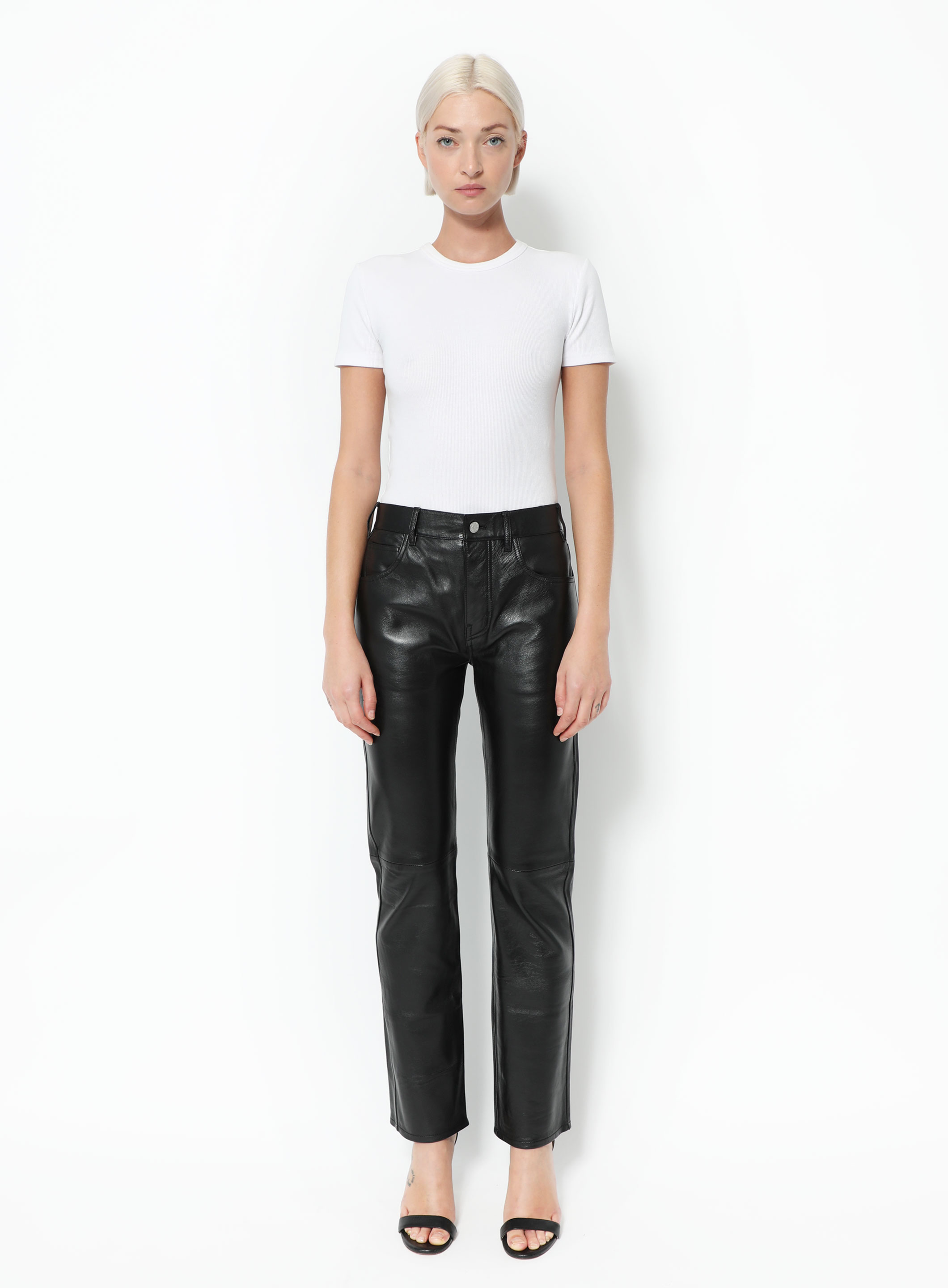 Straight Leg Leather Pants | Authentic & Vintage | ReSEE