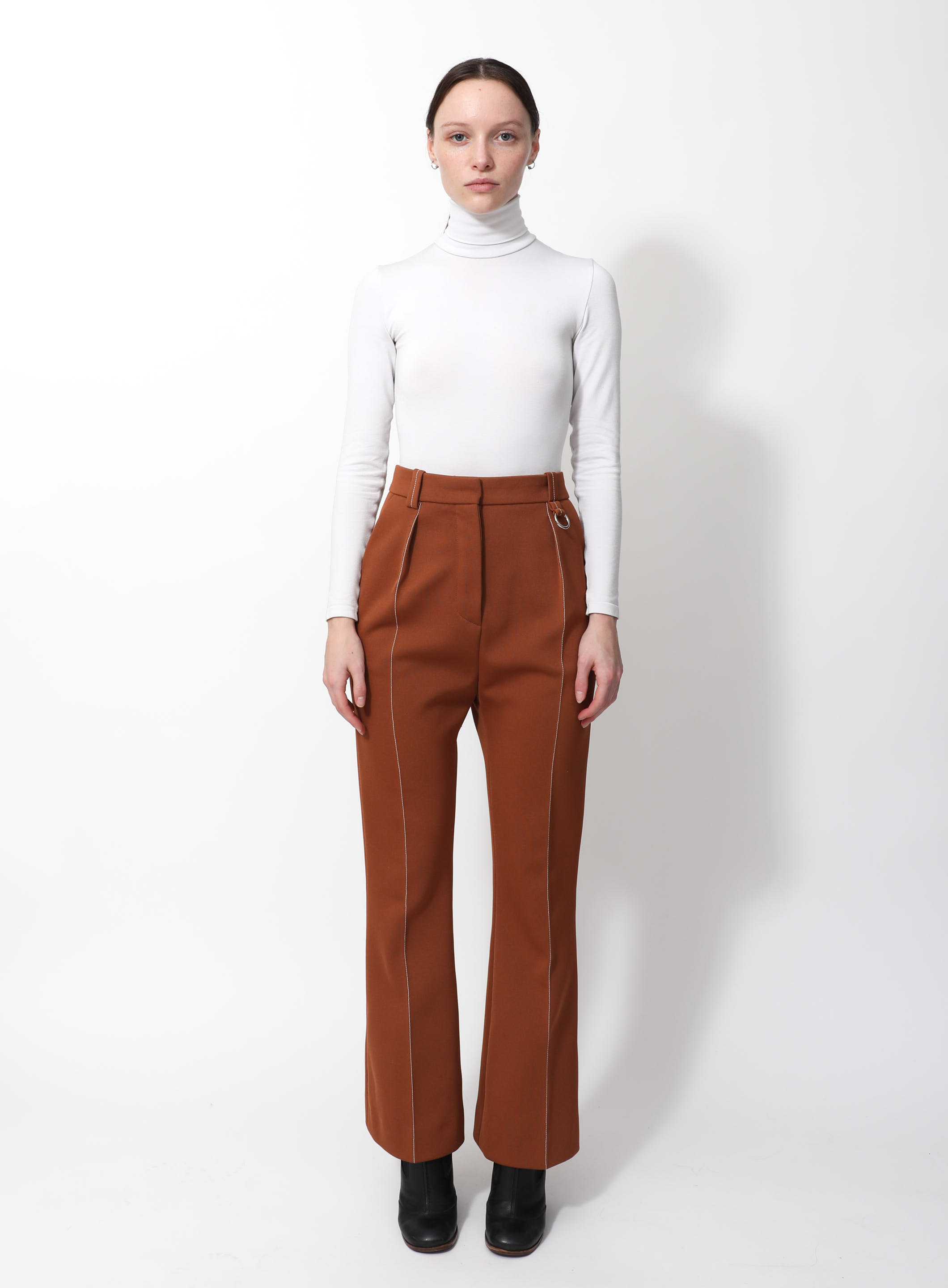 Chloe vintage brown velvet trouser /pants in 36Fr