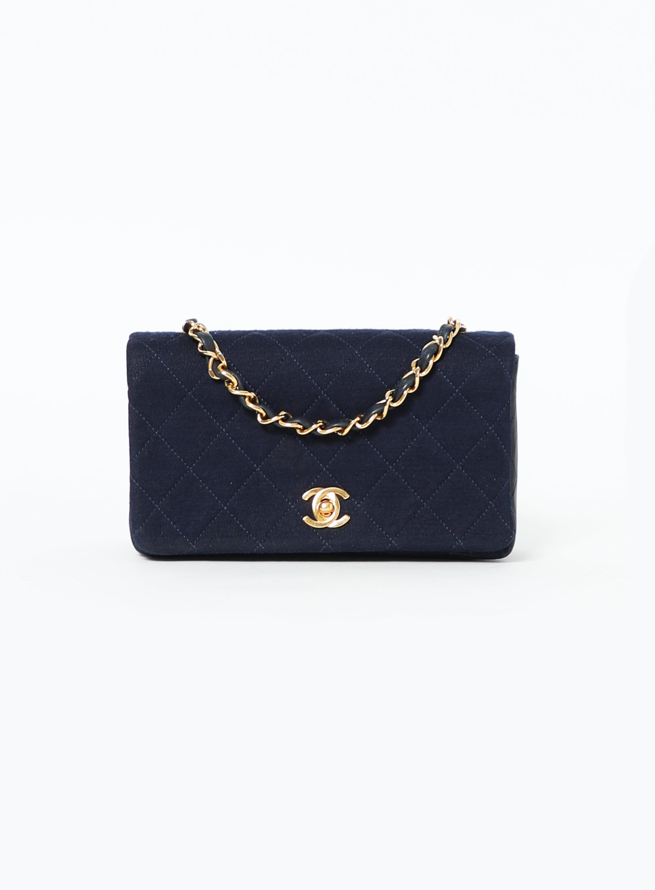 Chanel vintage jersey online bag