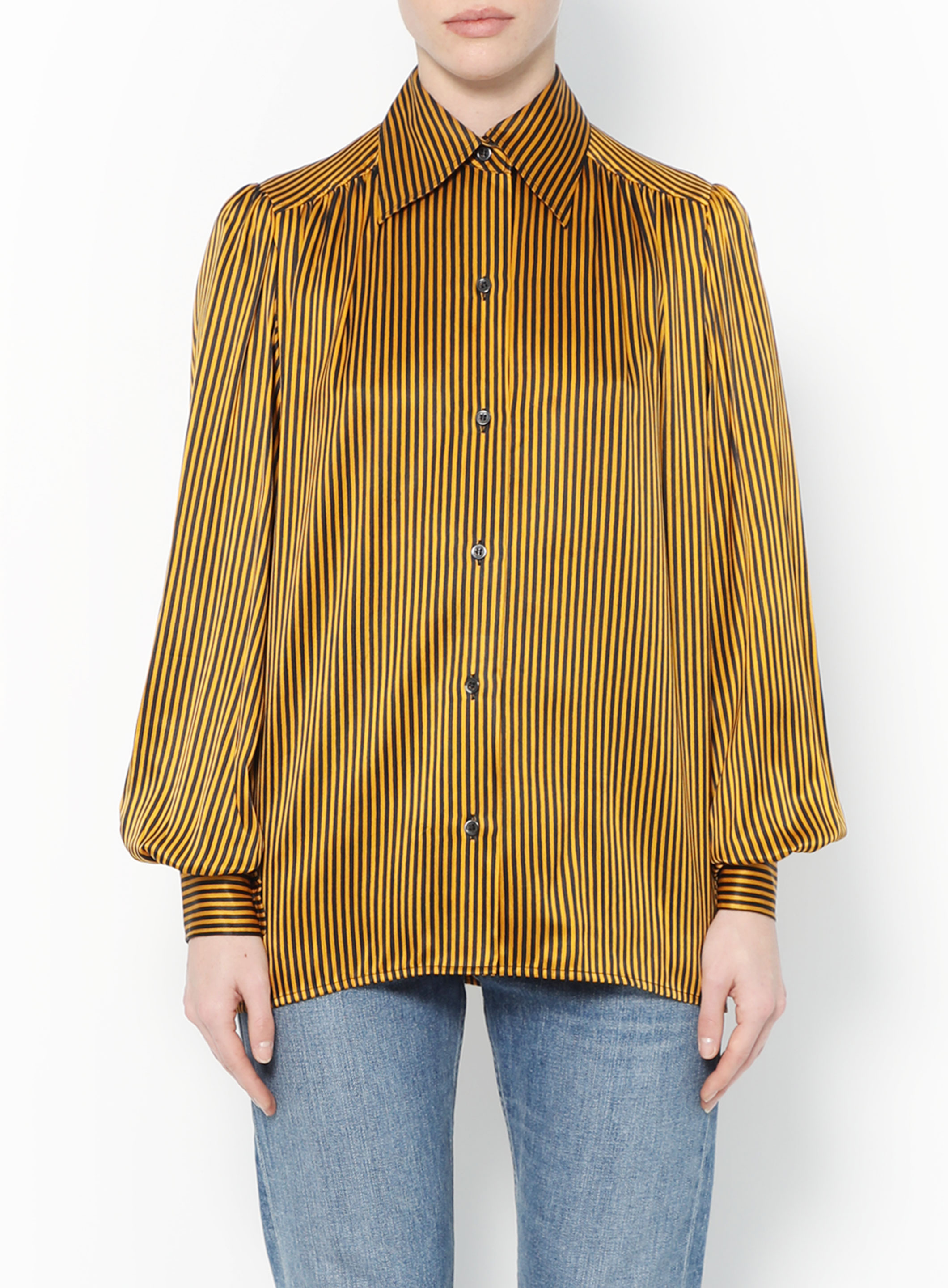 Striped Silk Blouse | Authentic & Vintage | ReSee