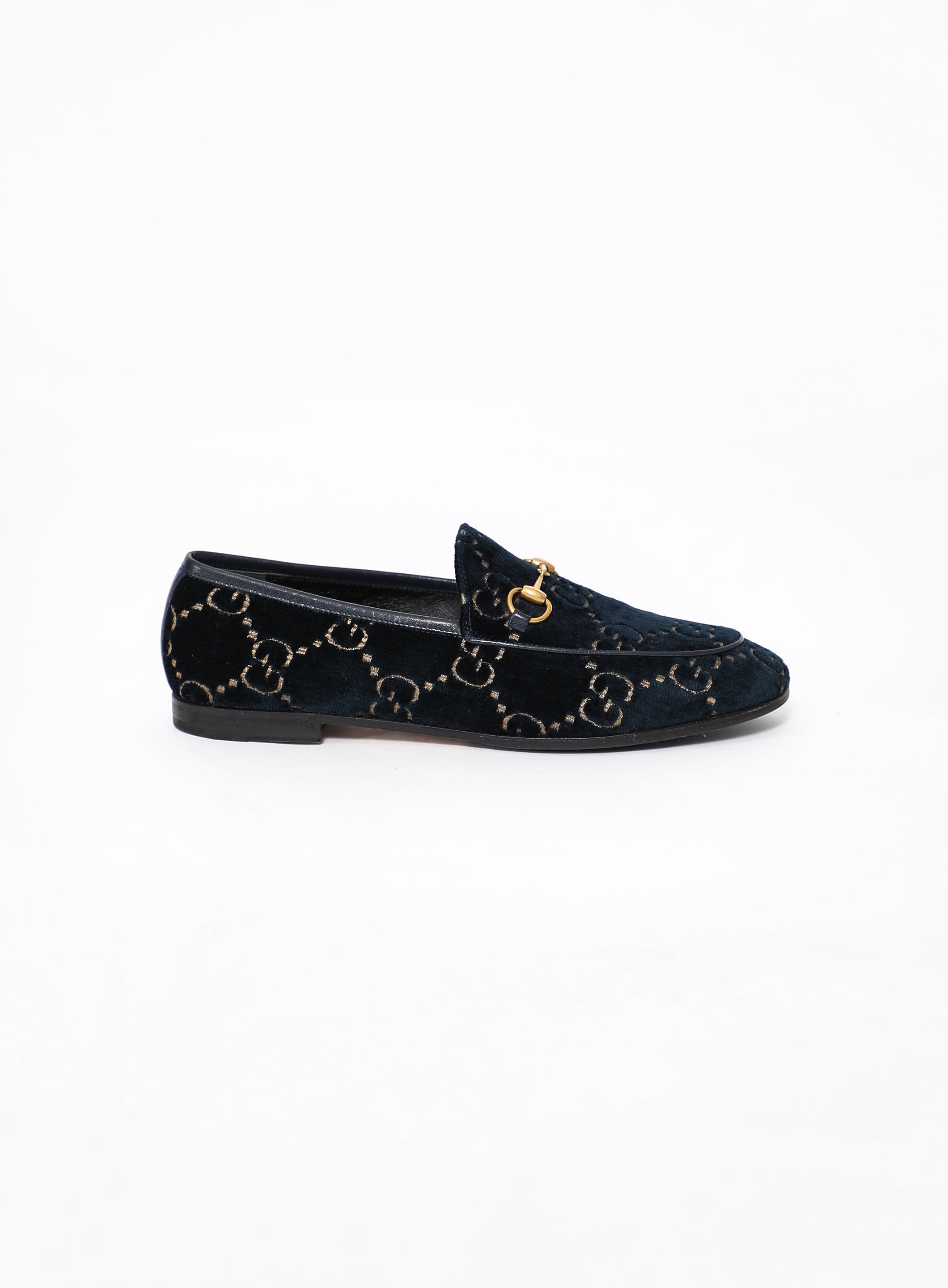 Mocassin gucci velour online