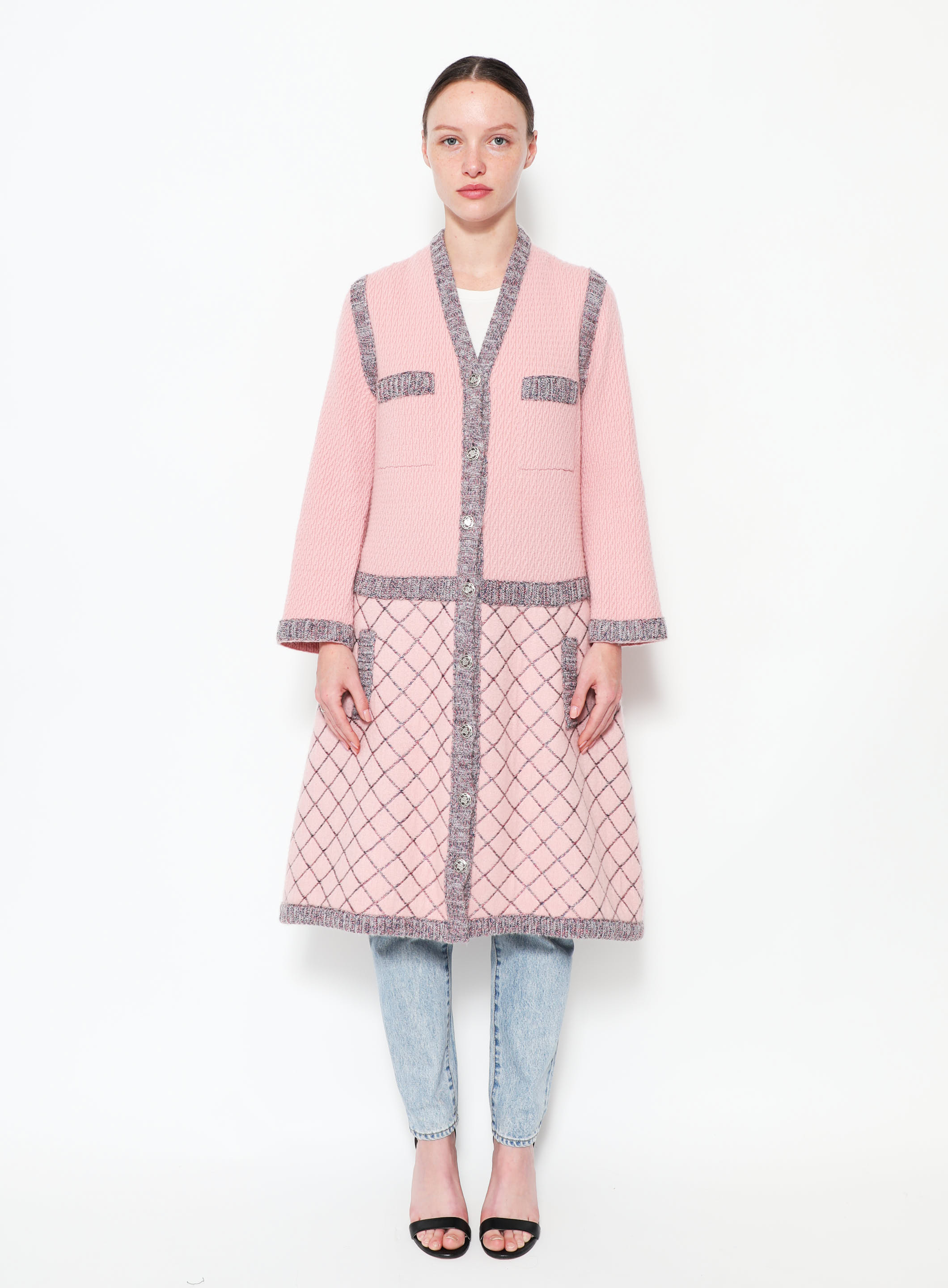 F/W 2015 Cashmere Quilted Dress | Authentic & Vintage | ReSEE