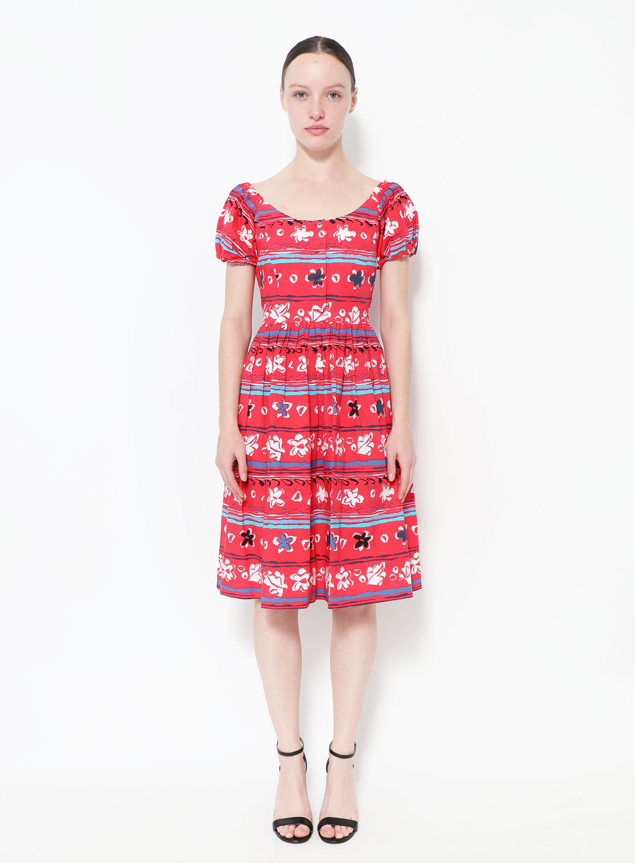 Louis Vuitton - Authenticated Dress - Cotton Multicolour for Women, Very Good Condition