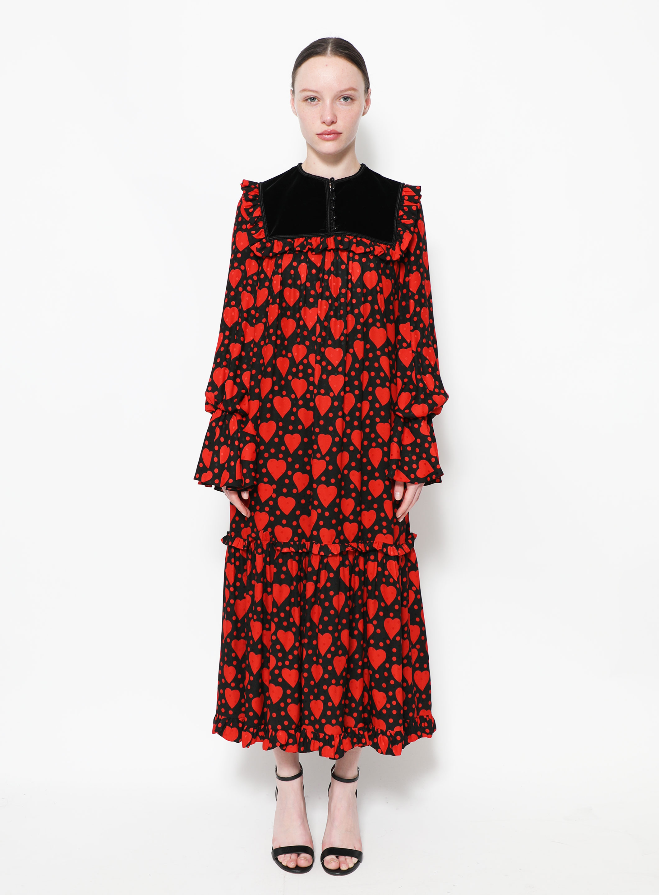 Vinyl Bust Tweed Dress - Women - Ready-to-Wear