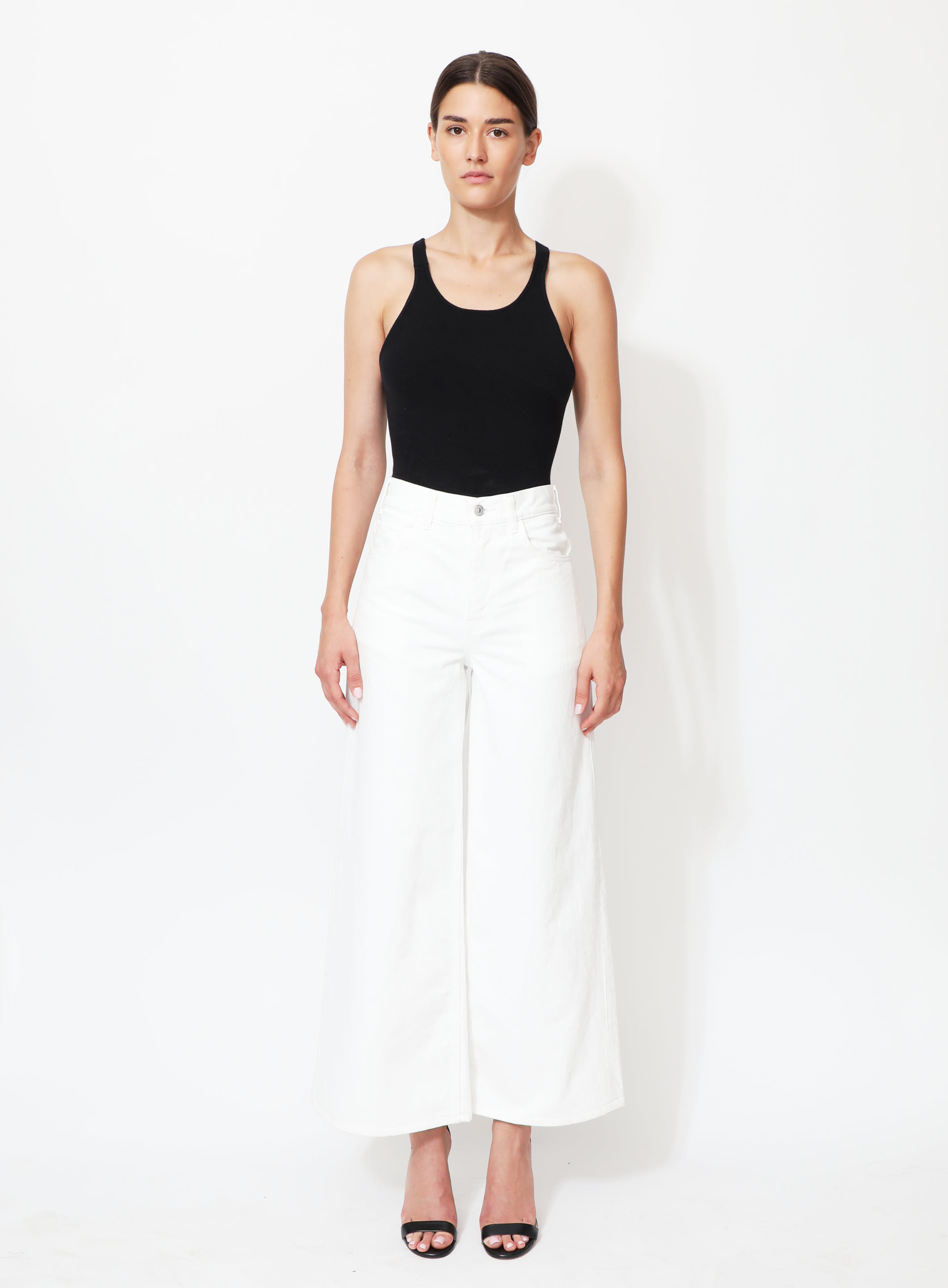Louis Vuitton - Authenticated Jacket - Denim - Jeans White Plain for Women, Very Good Condition