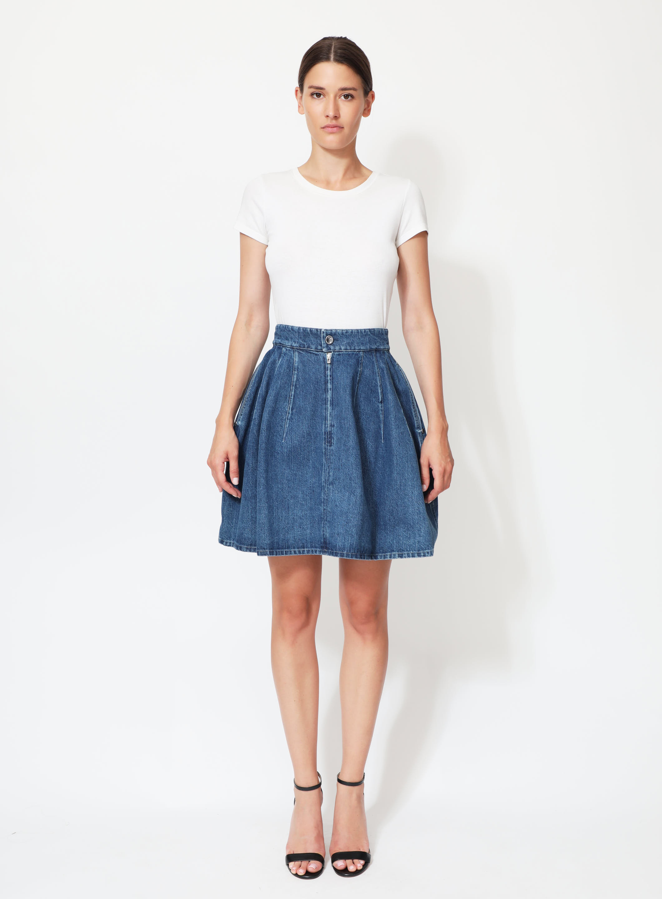 When You Know Denim Skirt - The Dragonfly Boutique