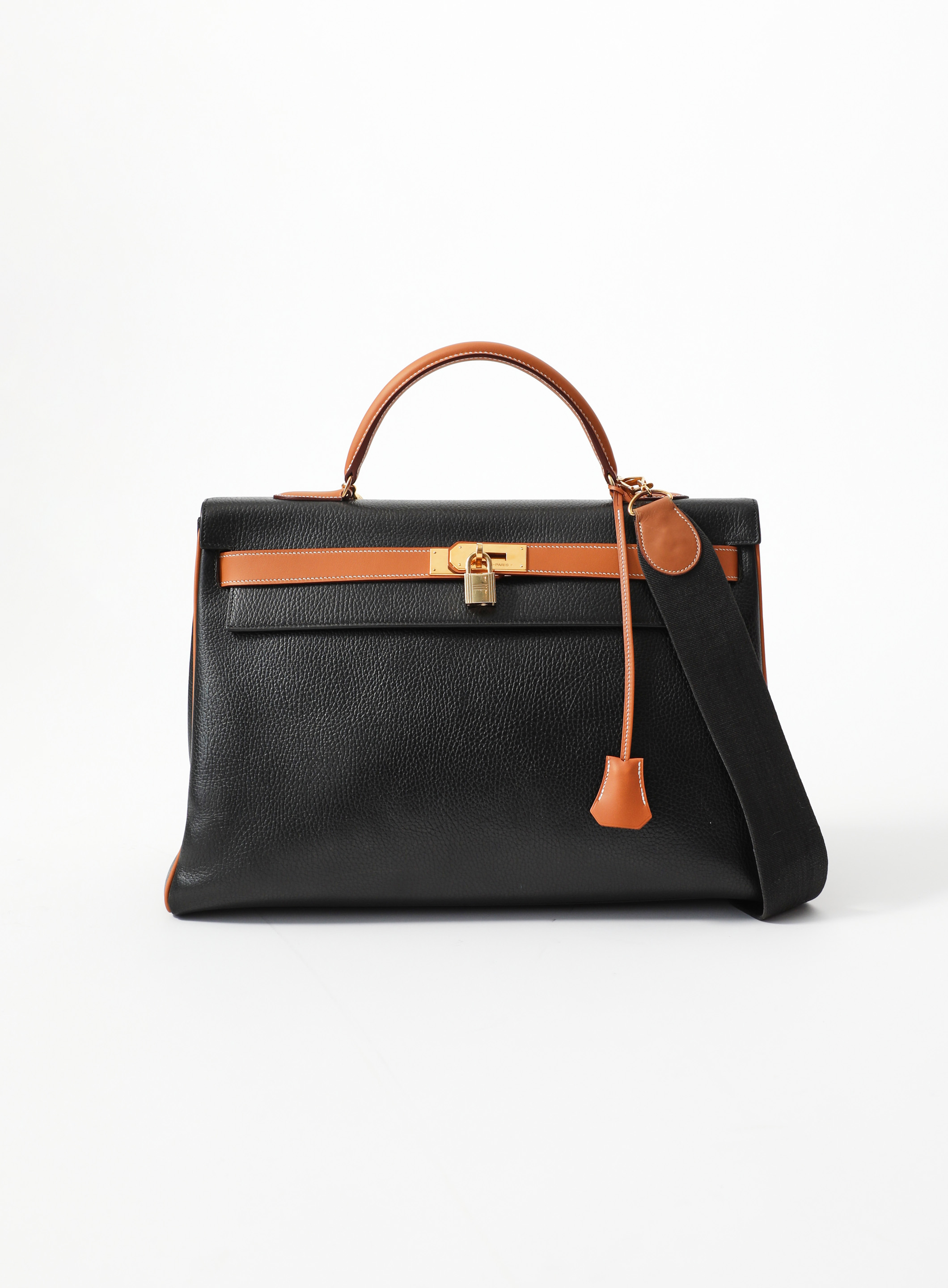 Hermes Kelly Bag 35, box leather in Navy in Germany