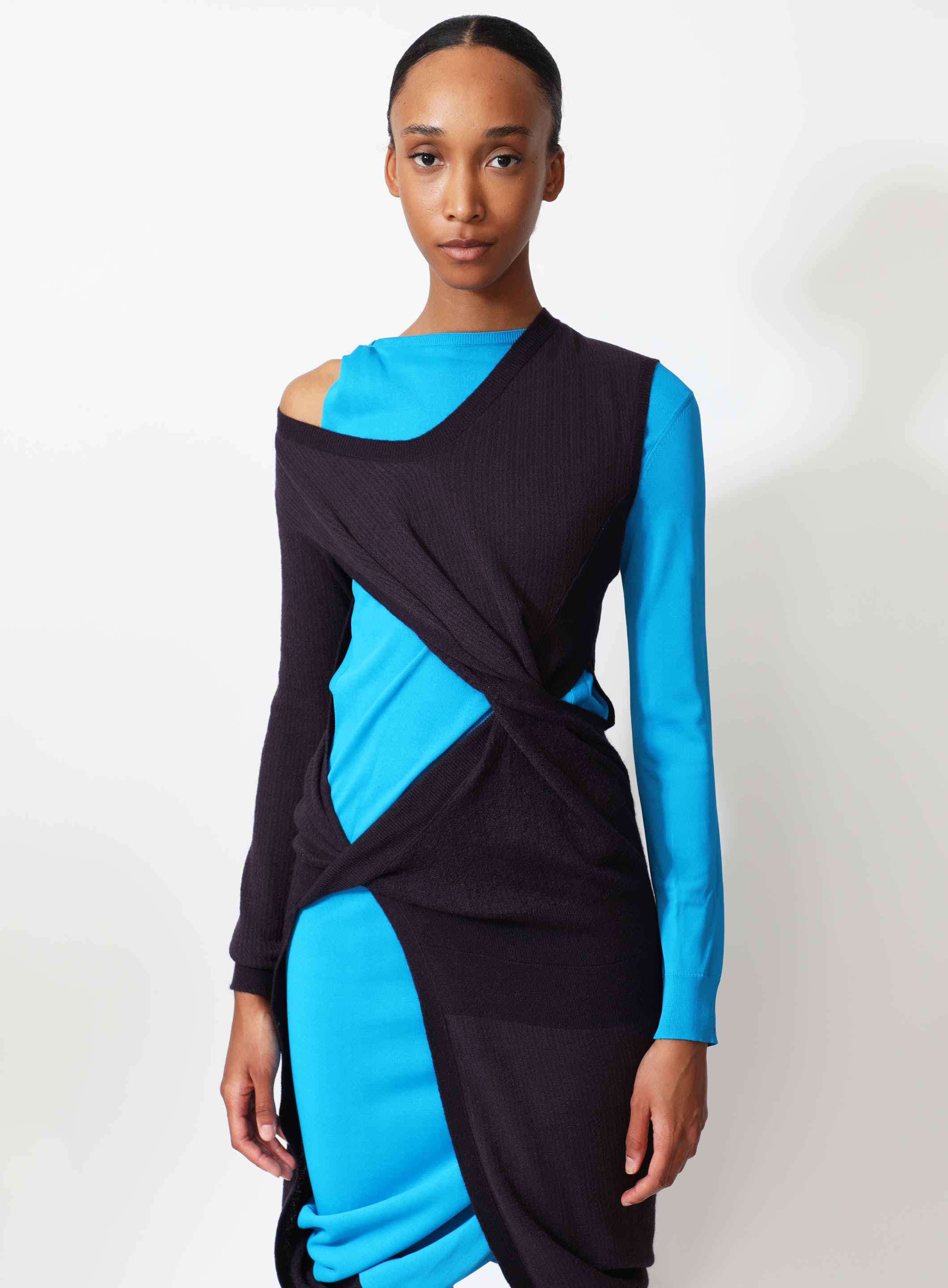 F/W 2019 Asymmetrical Sweater Dress