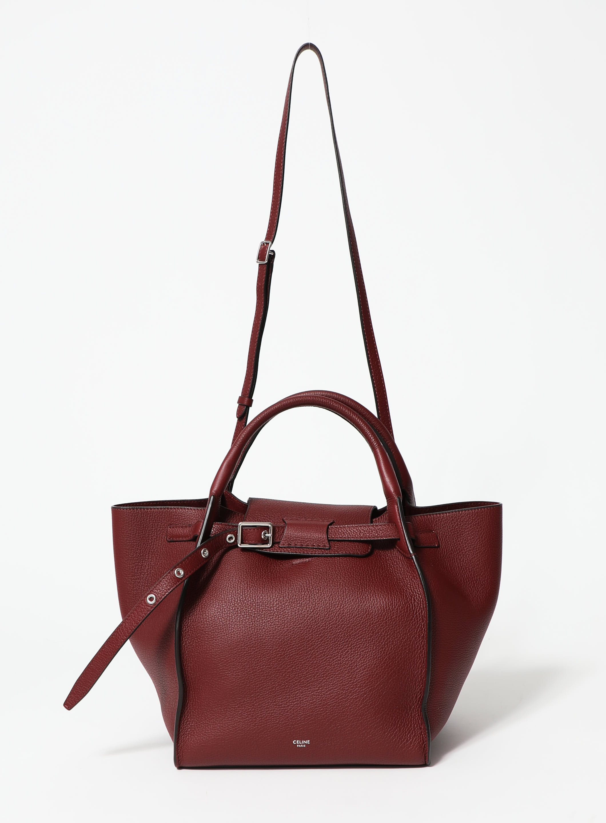 Resort 2018 Burgundy Big Bag Tote