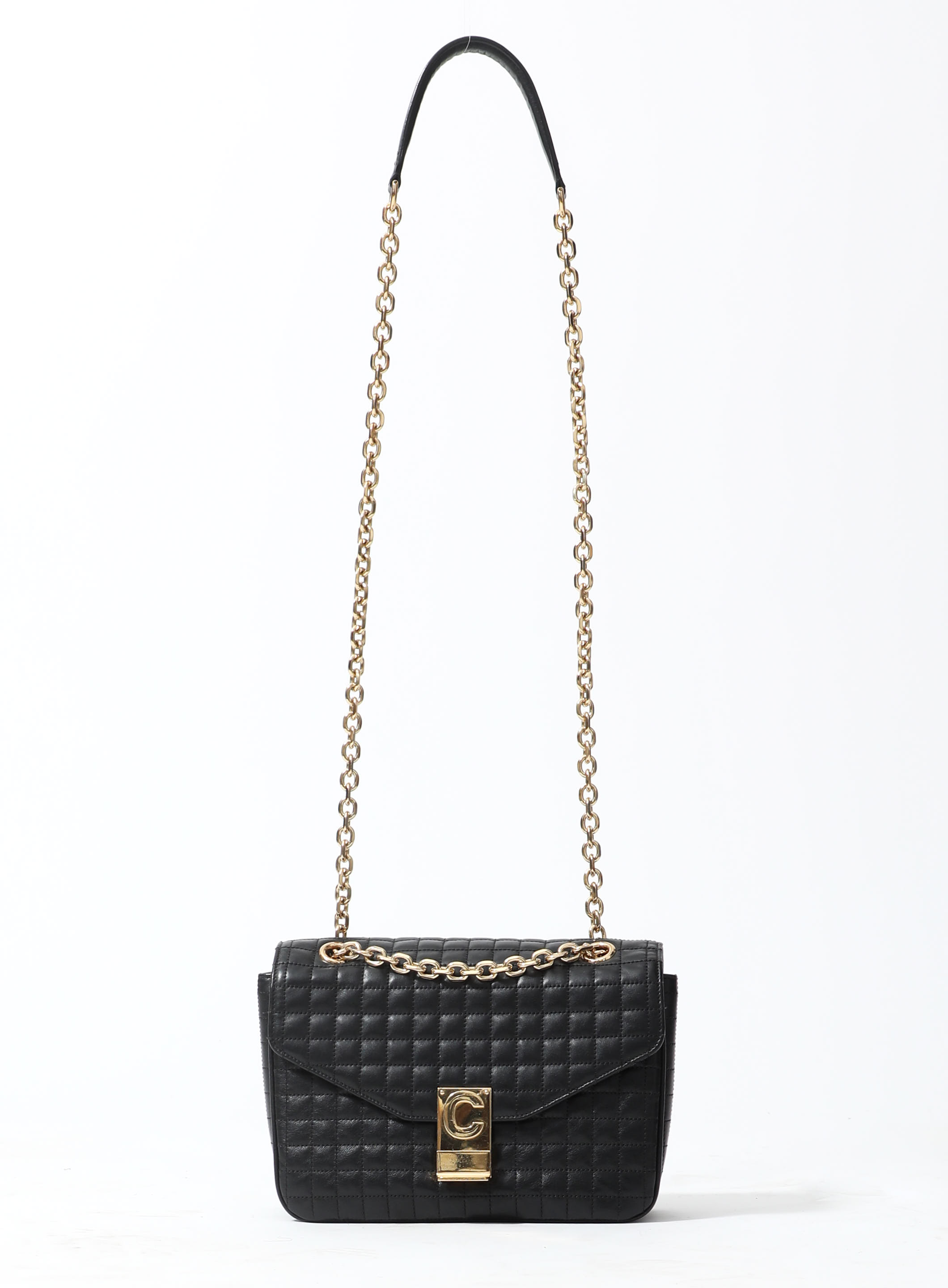 Celine Medium Quilted C Bag (SHG-EDwRw5) – LuxeDH