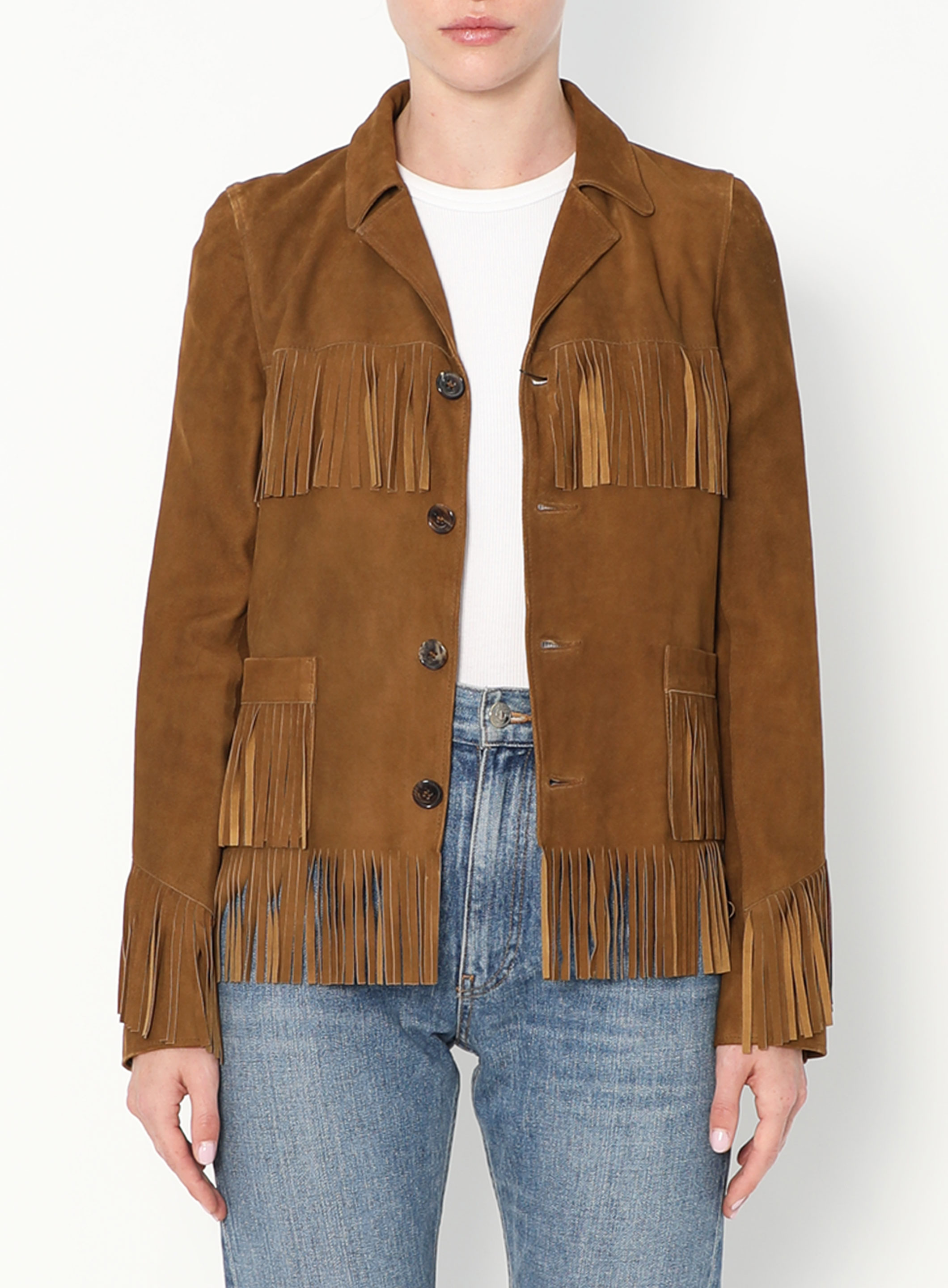 Suede Fringe Jacket | Authentic & Vintage | ReSee