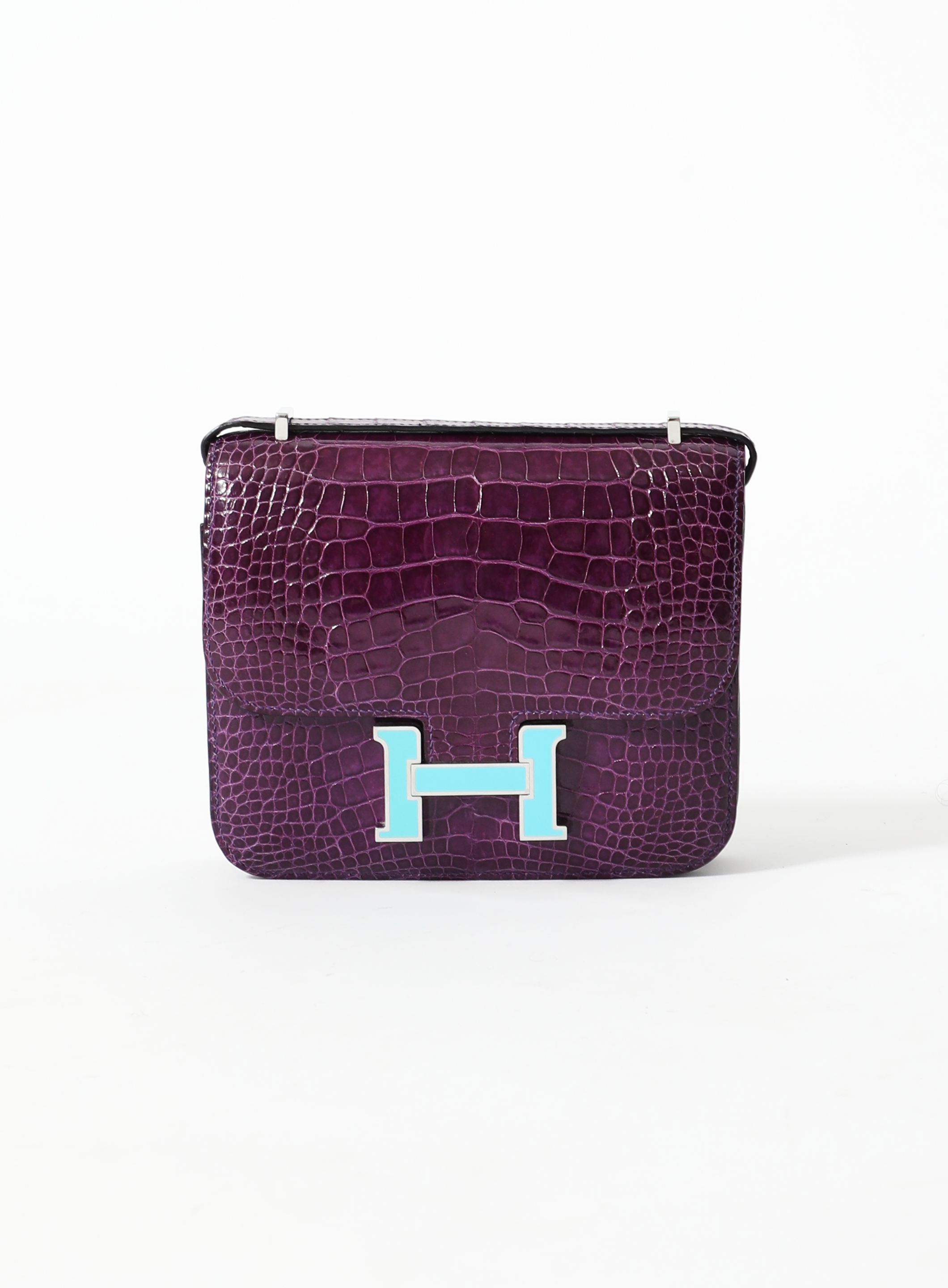 Hermes, Bags, Constance Compact Wallet Vert Vertigo