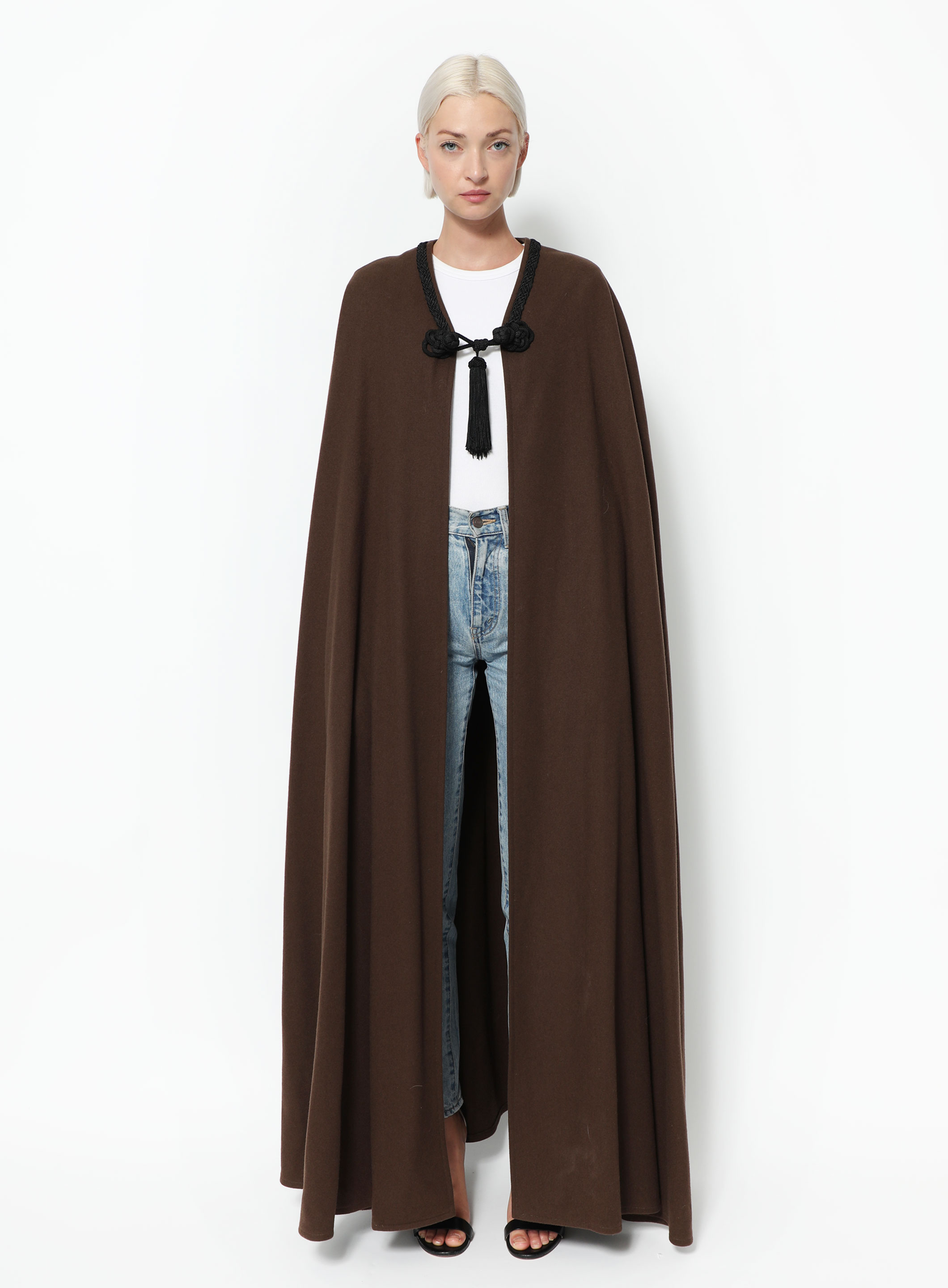 Alaia Hooded Cape Coat