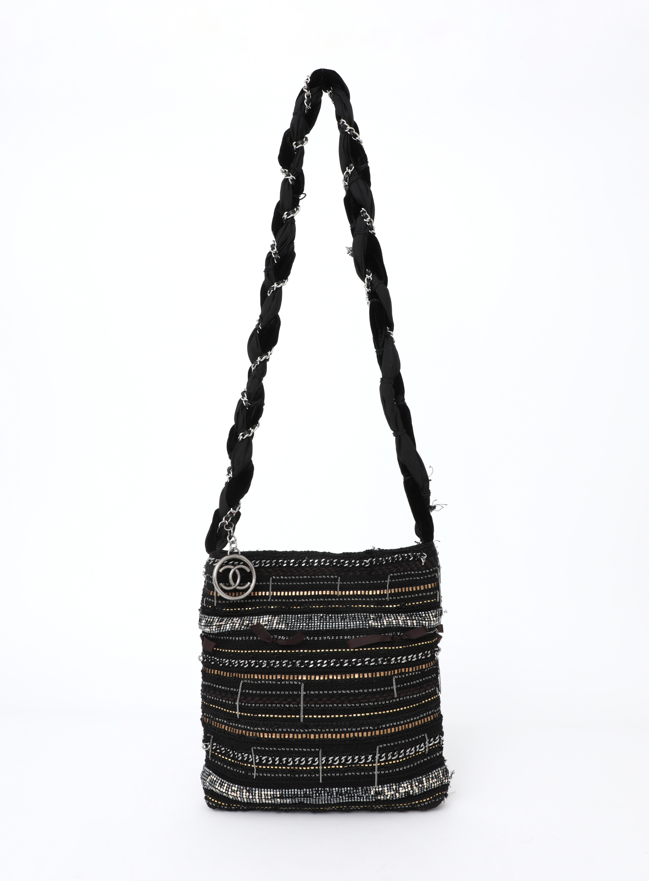 Embellished Woven Bucket Bag | Authentic & Vintage | ReSEE