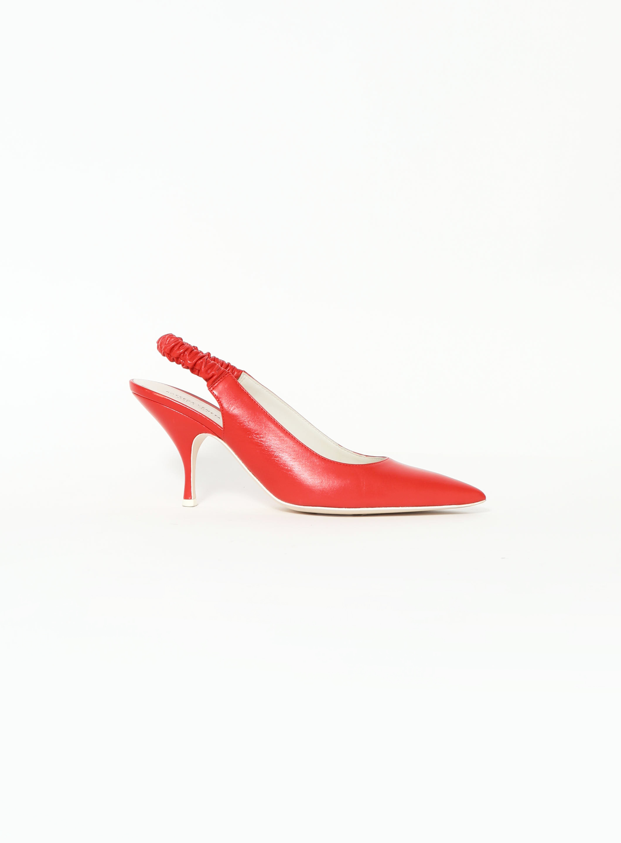 Poppy Leather Slingback Pumps | Authentic & Vintage | ReSEE