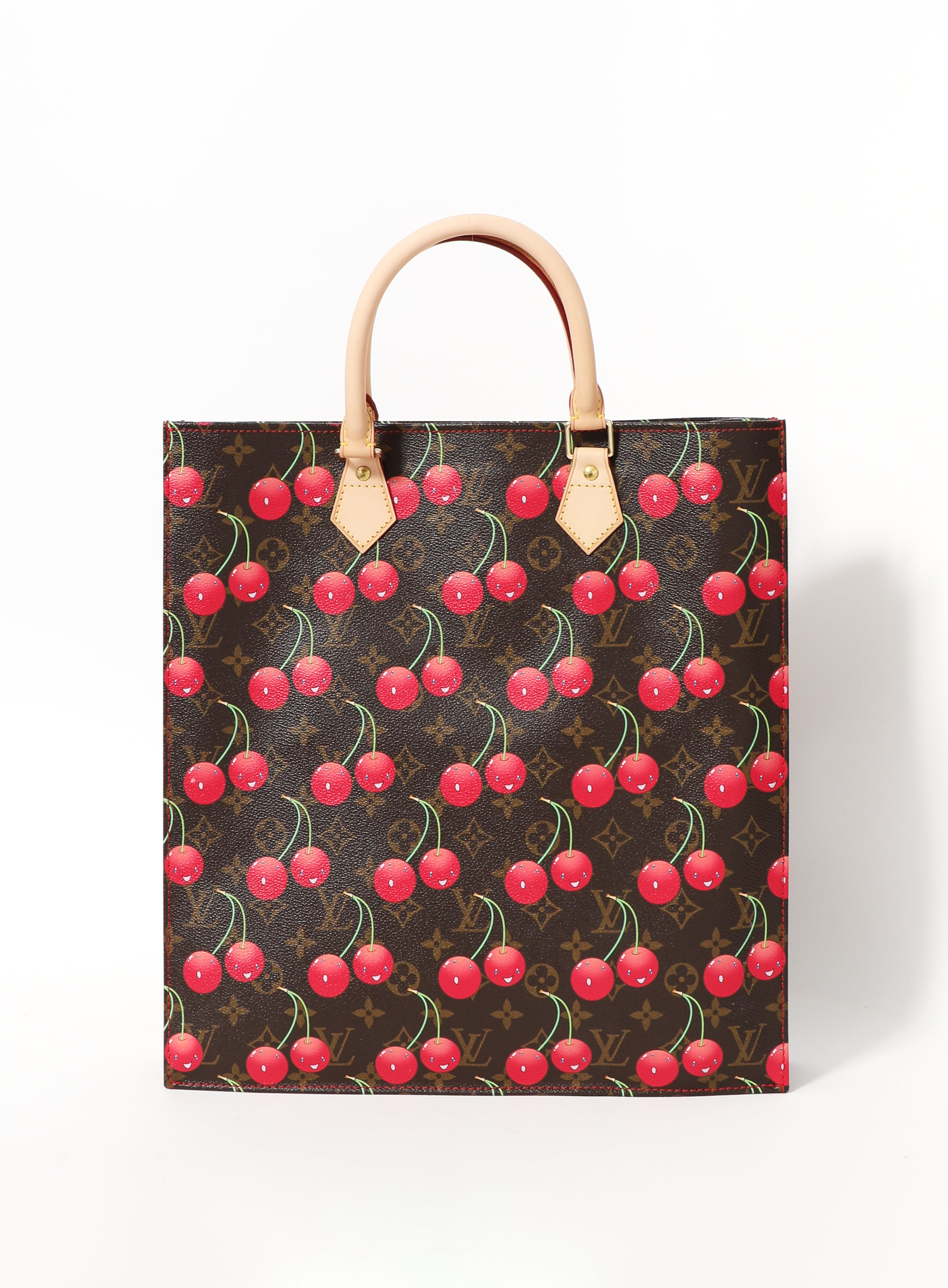 Louis Vuitton x Takashi Murakami 2005 pre-owned Limited Edition Cherry Sac  Plat Tote Bag - Farfetch