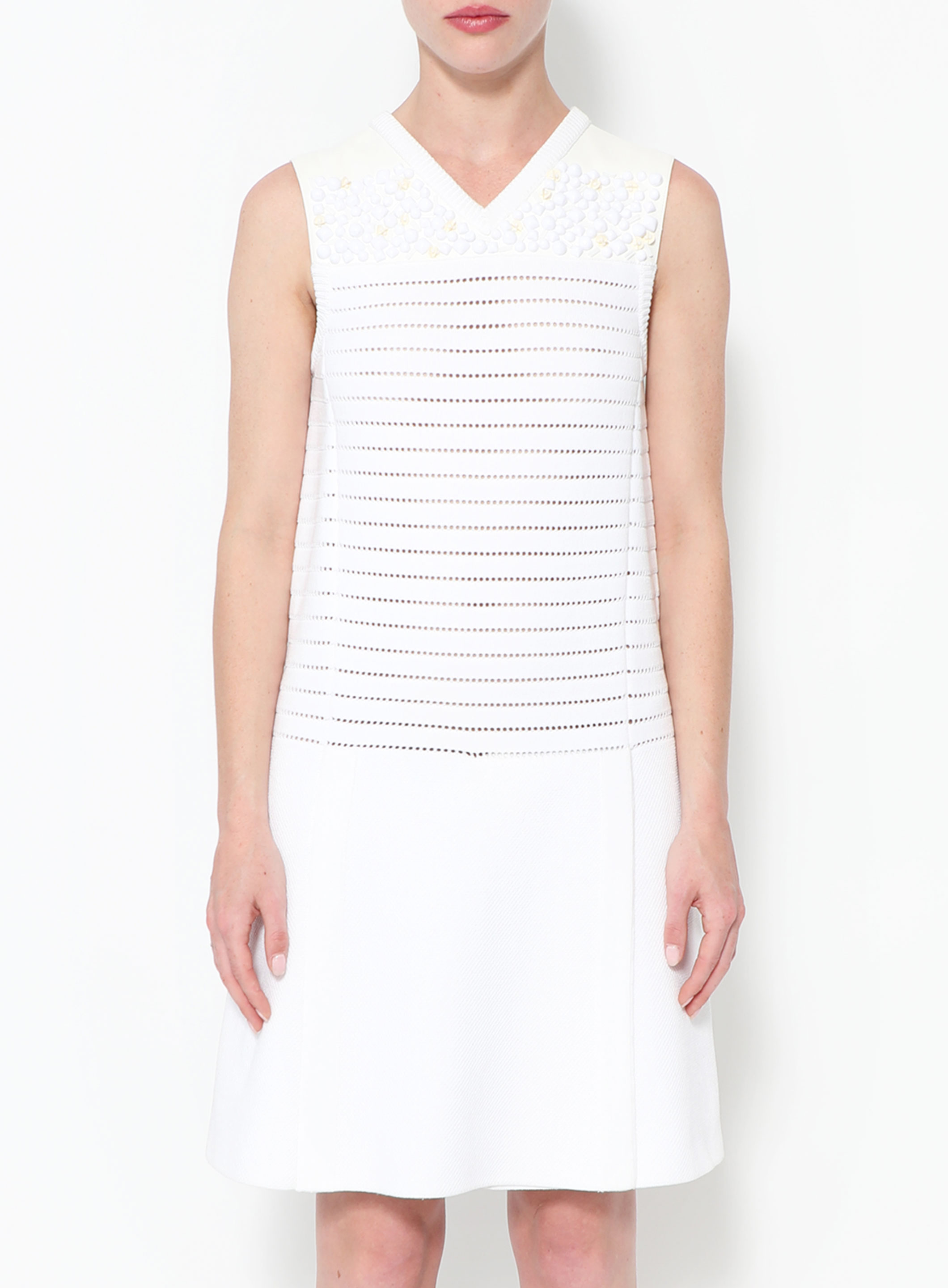 Louis Vuitton Knit Sleeveless Dress With LV Monogram 100