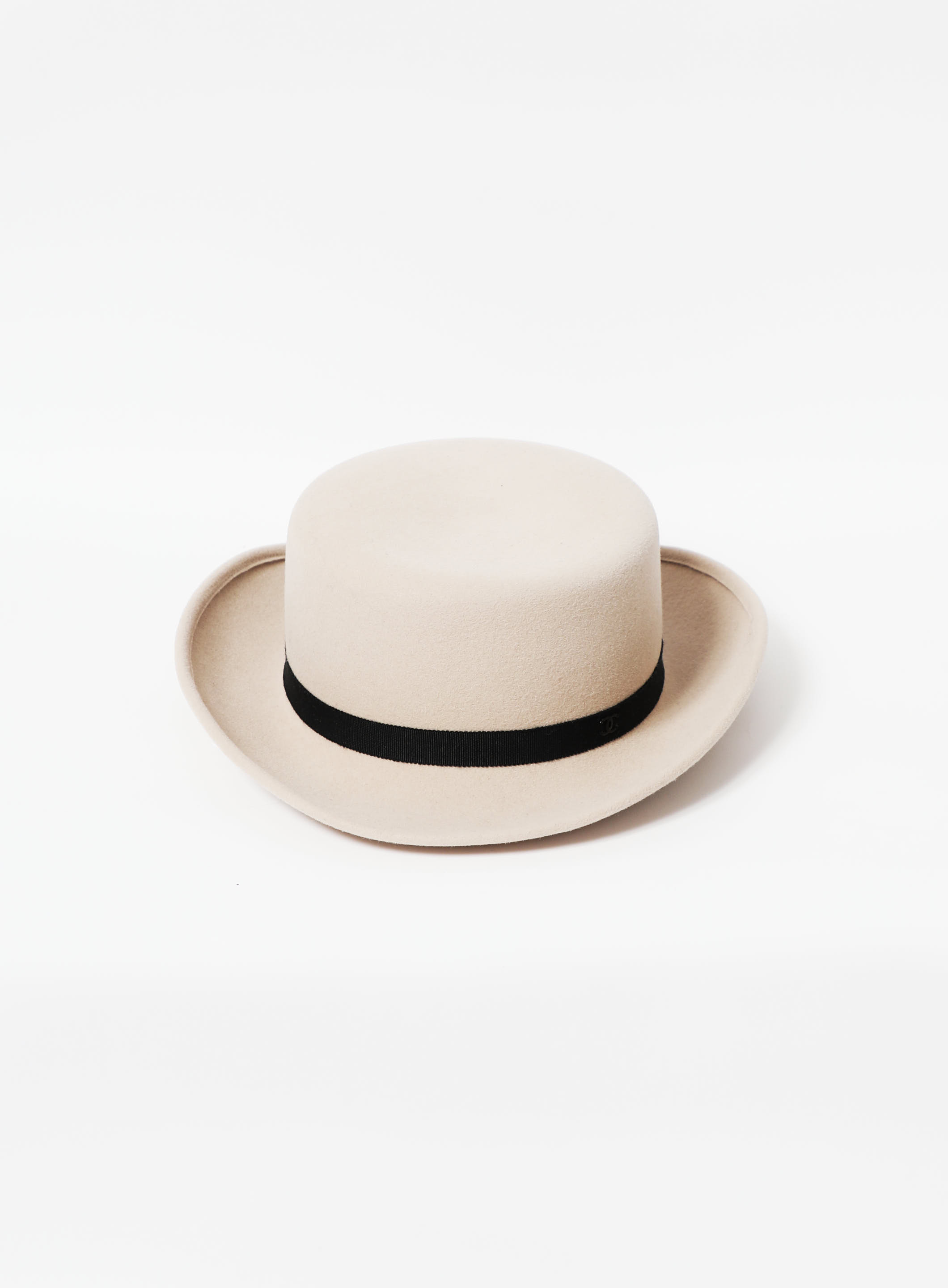 CELINE/ribbon straw hat/Phoebe Philo